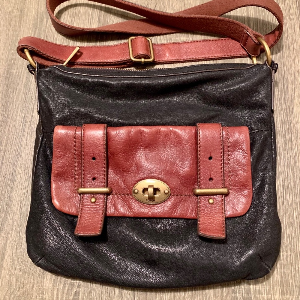 Fossil Crossbody Leather Purse